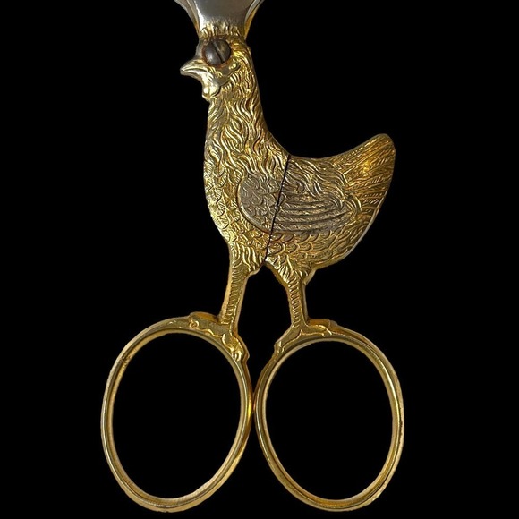 Dreizak Solingen Germany Vintage Hen Shaped Egg Cutter - Picture 3 of 12
